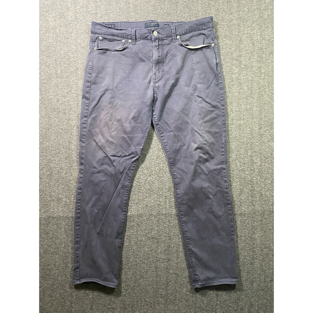 Lucky Brand Pants Mens Blue Jeans Straight Pockets Size 38X32